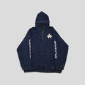 Chrome Hearts Triple Cross Denim Quarter Zip