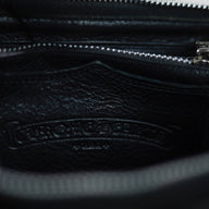 Chrome Hearts Triple Cross Patch Wallet in Black