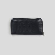 Chrome Hearts Triple Cross Patch Wallet in Black