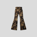 Chrome Hearts Women's Cross Print Flared Leggings in Tan