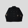 Chrome Hearts Work Dog Jack in Black / Leopard