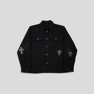 Chrome Hearts Work Dog Jack in Black / Leopard