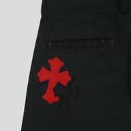 Chrome Hearts Cross Patch Chino Pants in Navy