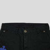 Chrome Hearts Cross Patch Chino Pants in Navy