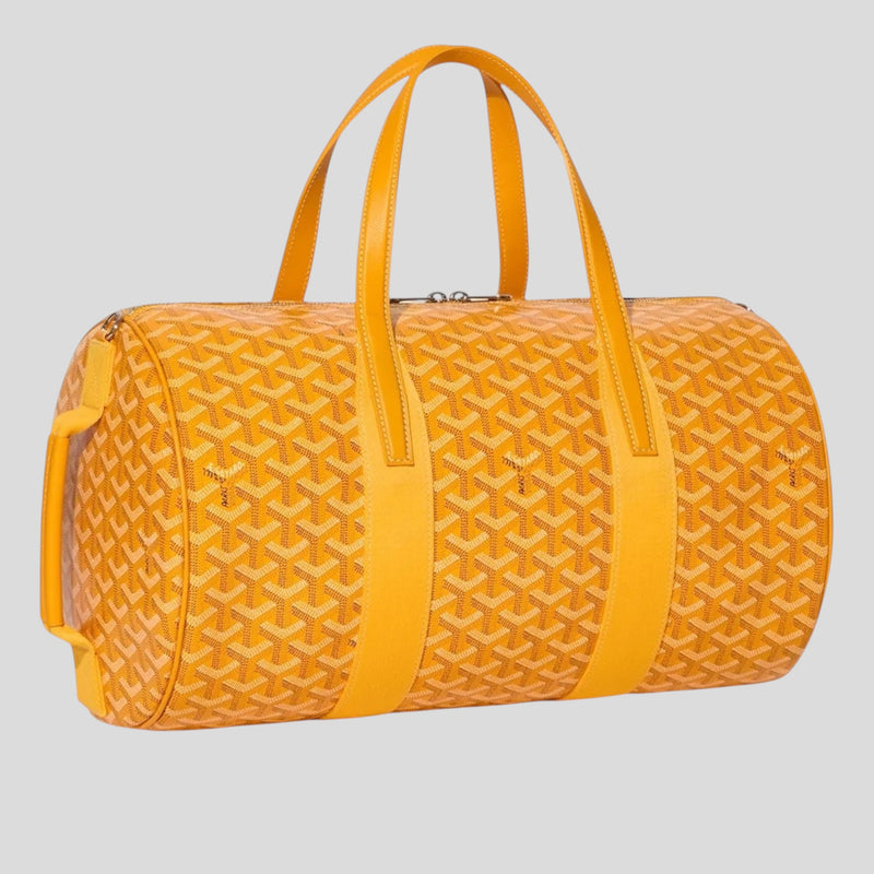 Goyard Barrel 40 Sports Bag in Yellow
