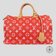 Louis Vuitton Speedy P9 Bandouliere 40 in Red