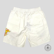 High Rollers 8 Ball Shorts in White