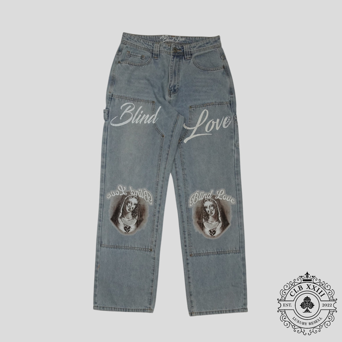 Blind Love Mary Carpenter Jeans in Light Wash