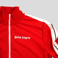 Palm Angels Classic Track Jacket in Red