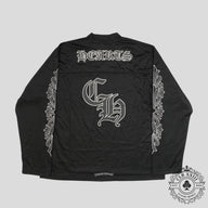 Chrome Hearts Mesh Warm Up Long Sleeve Jersey in Black
