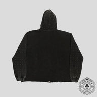 Blind Love Sorry Not Sorry Jacket in Carbon Black