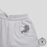 Chrome Hearts Deadly Doll Sweatpants in White