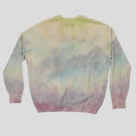 Amiri Watercolor Cardigan in Multicolor