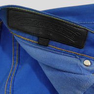 Chrome Hearts Levis Cross Patch Jeans in Blue