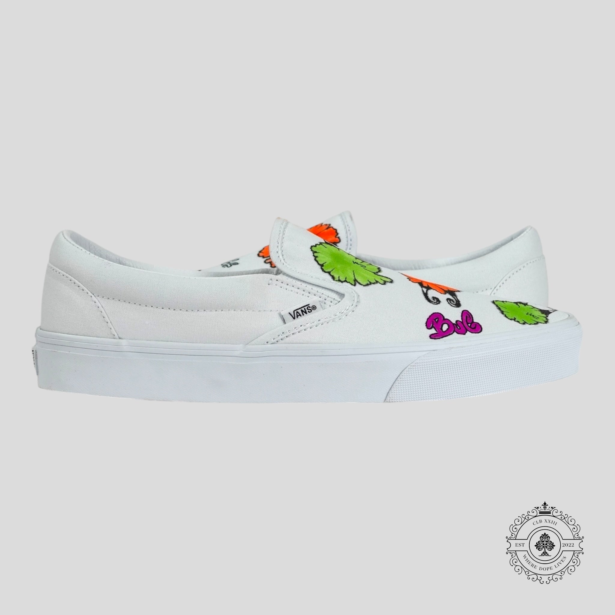 Matty Boy Bug Slip on Vans
