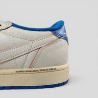 Air Jordan 1 Retro Low OG SP Fragment x Travis Scott Sail Military Blue