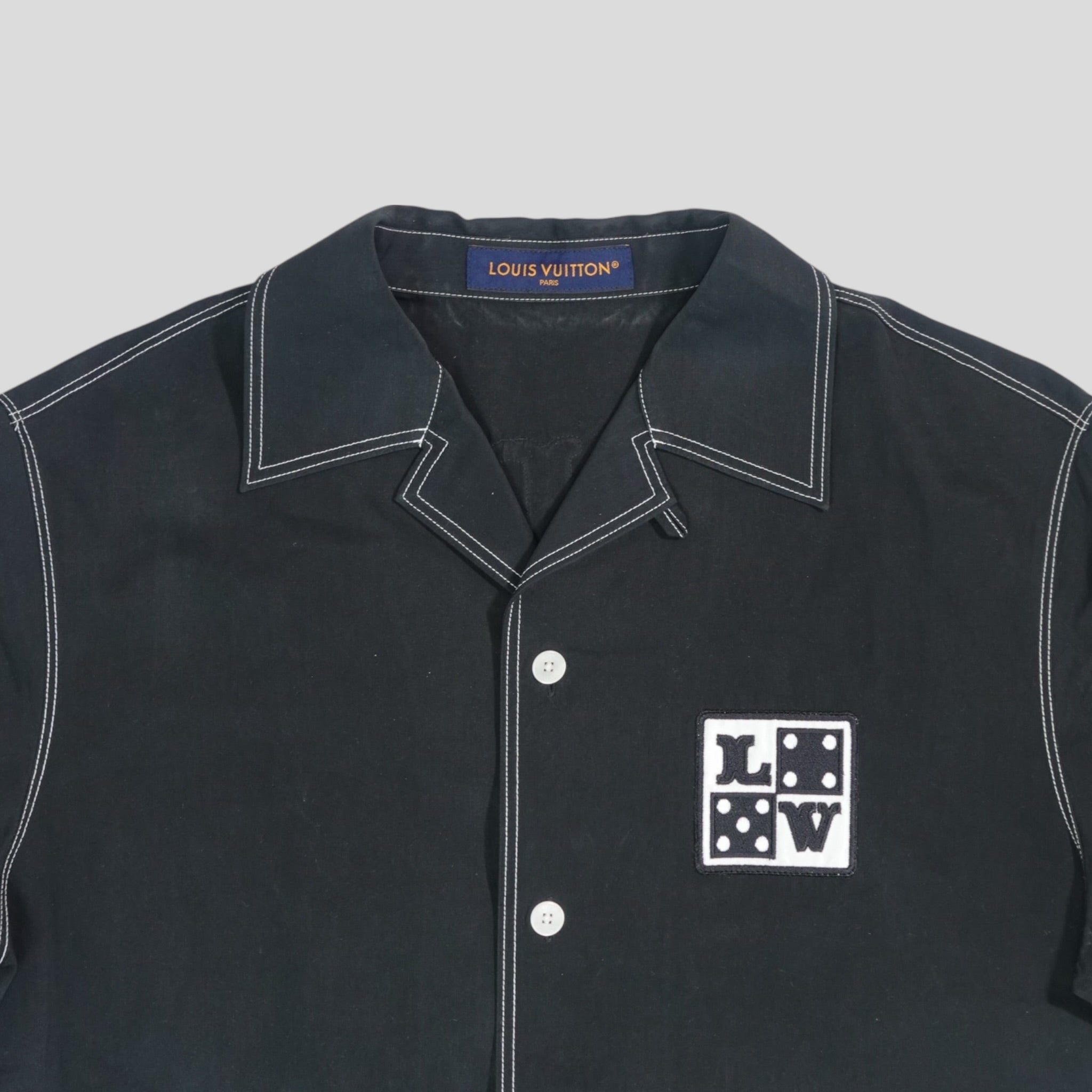 Louis Vuitton Button Up Shirt in Black