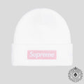 Supreme New Era Box Logo Beanie (FW25) in White