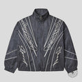 Vale Forever Ash Black Spiral Track Jacket