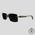 Chrome Hearts Deep II Sunglasses in White/Silver