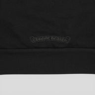 Chrome Hearts Women's Triple Cross CH Flocked Crewneck in Black