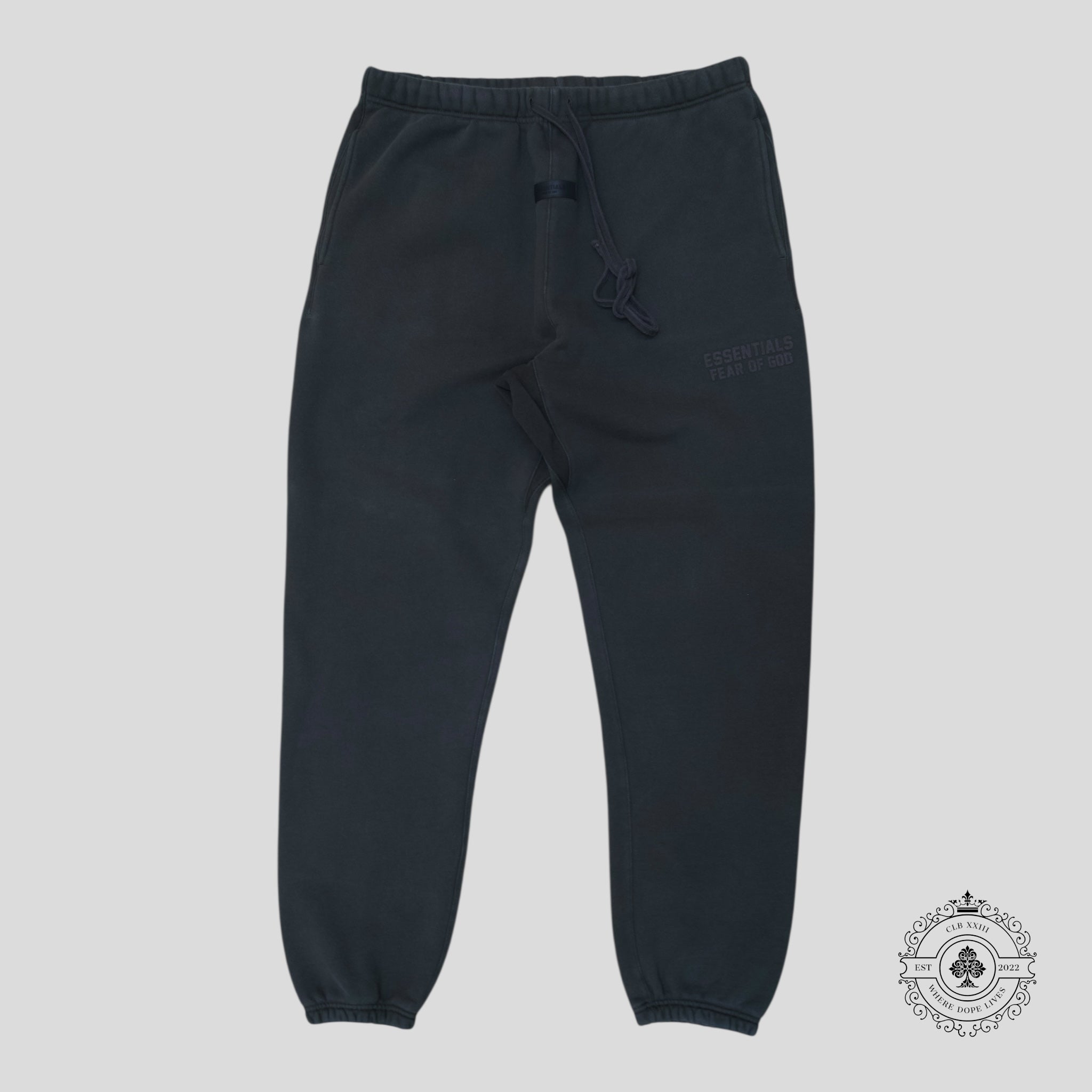 Fear of God Essentials Sweatpants in Off Black  - Preowned