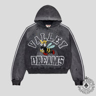 Vale Forever Anthem Pullover in Washed Black