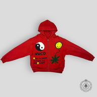 Cactus Plant Flea Market Earth First Zip-Up Hoodie