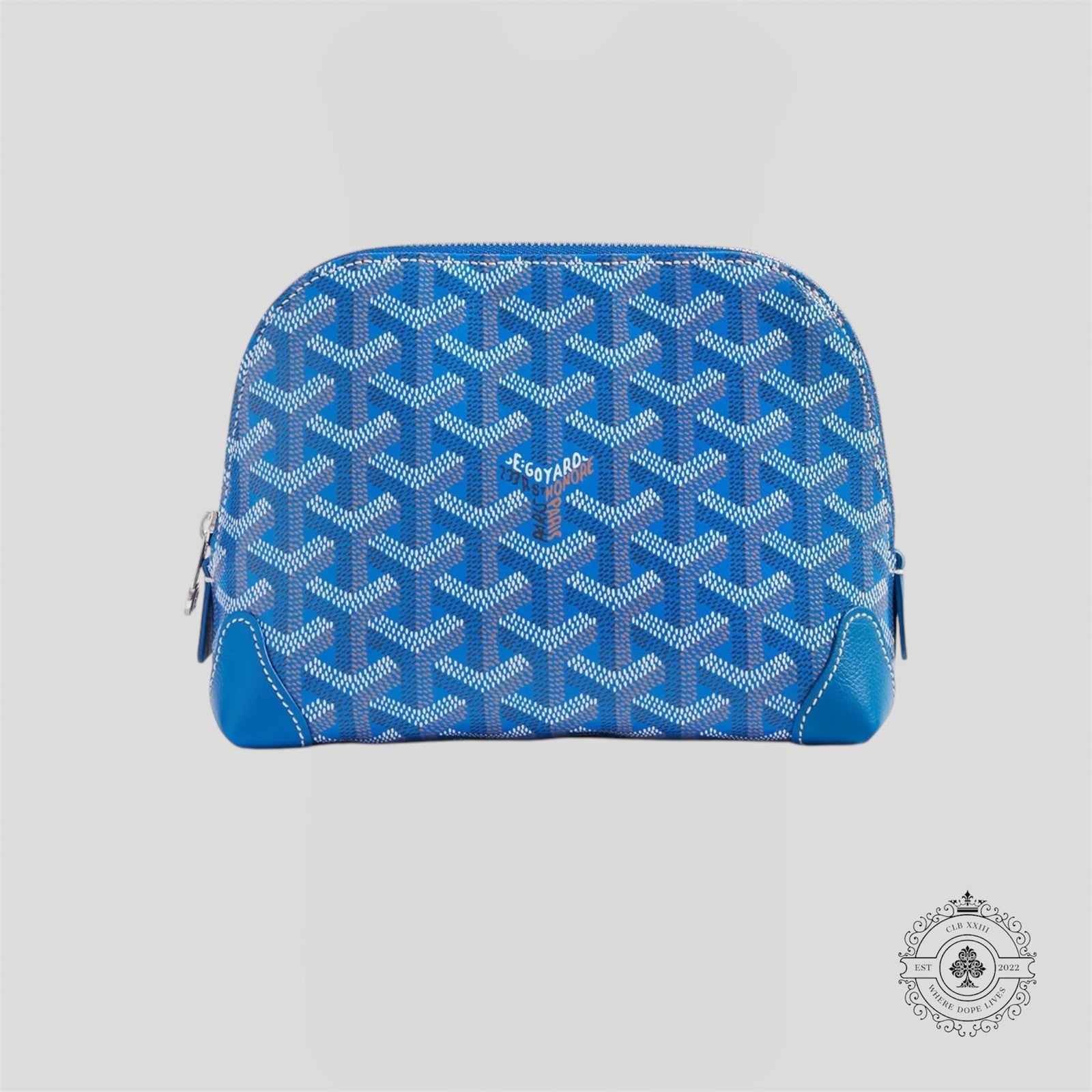 Goyard Vendôme Cosmetic Pouch in Blue