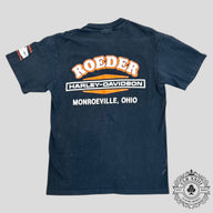 Harley Davidson Monroeville Ohio 1989 Vintage Tee in Black
