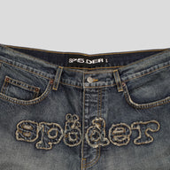Sp5der Denim Work Pant in Blue Wash