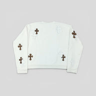 Chrome Hearts Leopard Patch Crewneck
