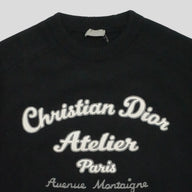 Dior "Christian Dior Atelier" Sweater in Black