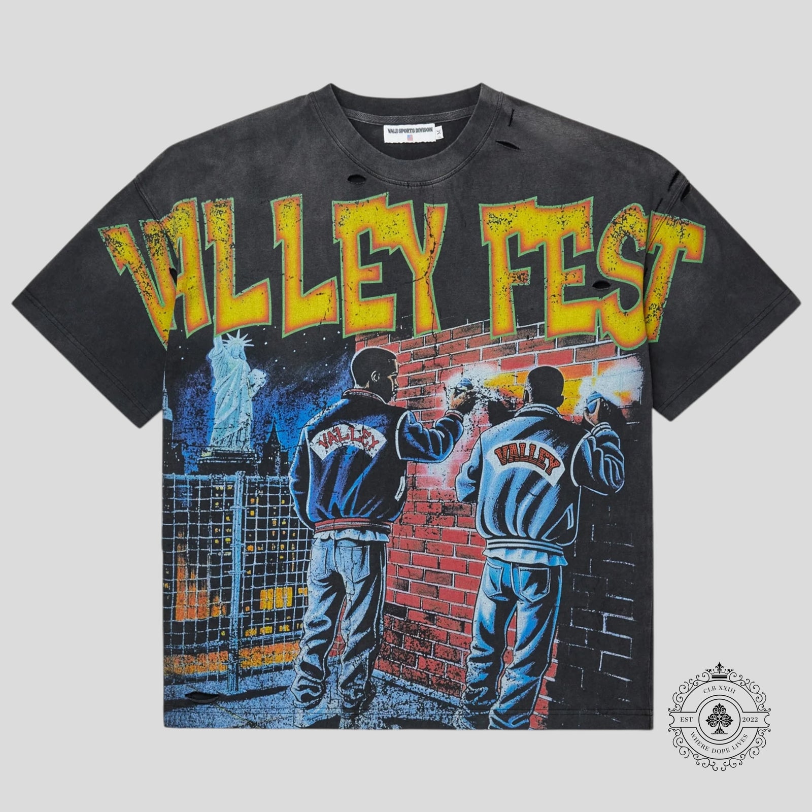 Vale Graffiti Big Tee Black