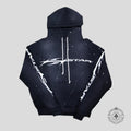 Hellstar Flame Hoodie in Black
