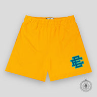 Eric Emanuel EE Basic Shorts in Yellow/Blue