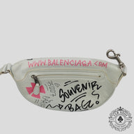 Balenciaga XS Graffiti Souvenir Belt Bag
