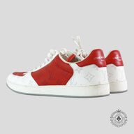 Louis Vuitton Rivoli Sneakers in Red / White