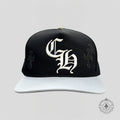 Chrome Hearts Cross Patch Hat in Black Grey