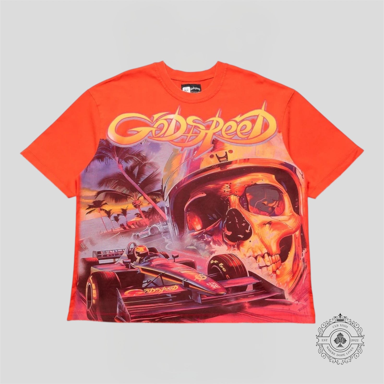 Godspeed F1 Dreams Tee in Red