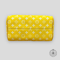 Louis Vuitton Speedy P9 Bandoulière Calfskin Bag, base view