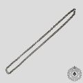 Chrome Hearts Paper Chain Necklace 18" in Silver