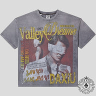 Vale Casino Bling Tee in Charcoal