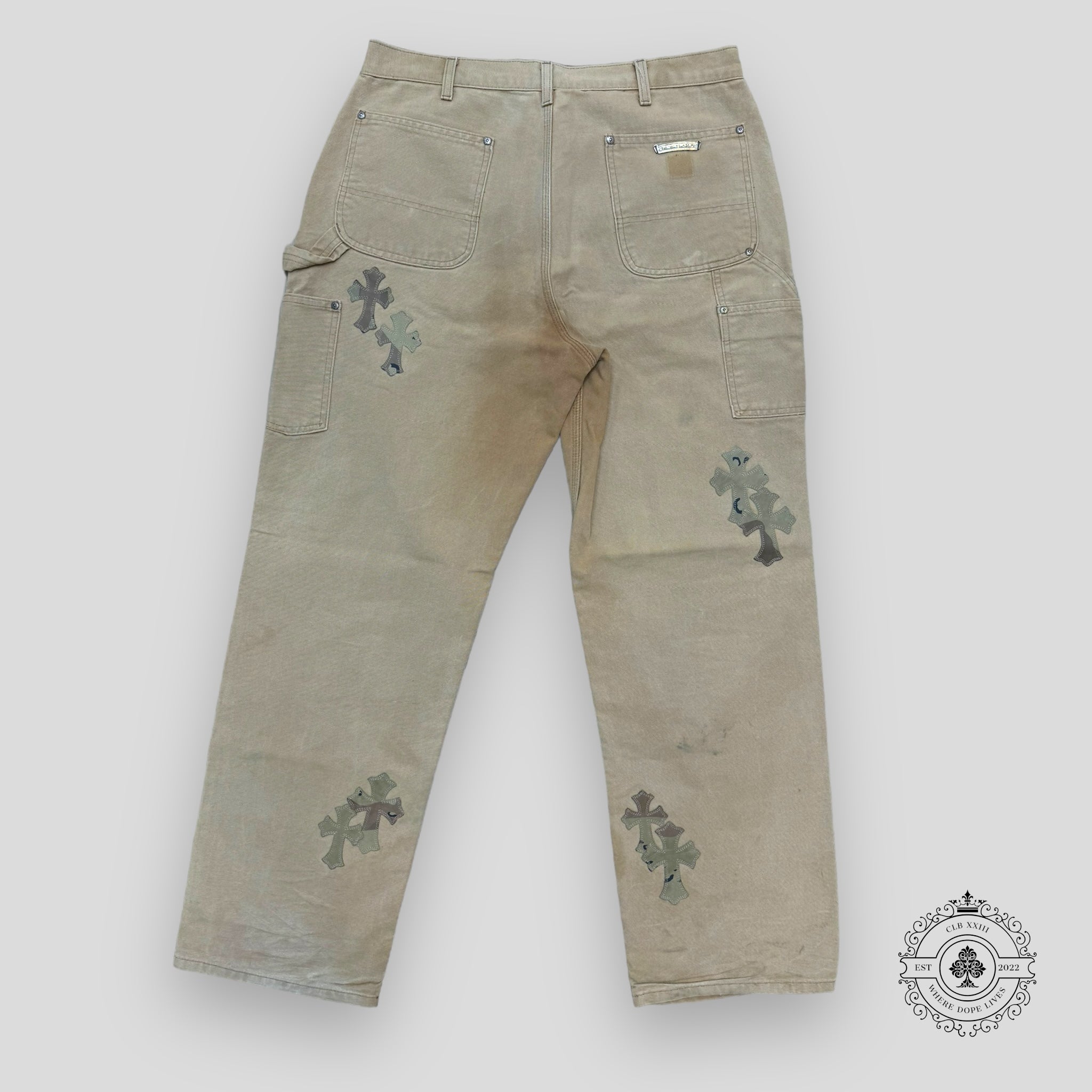 Chrome Hearts Sex Records Patch Carpenter Pants