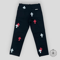 Chrome Hearts Cross Patch Carpenter Pants