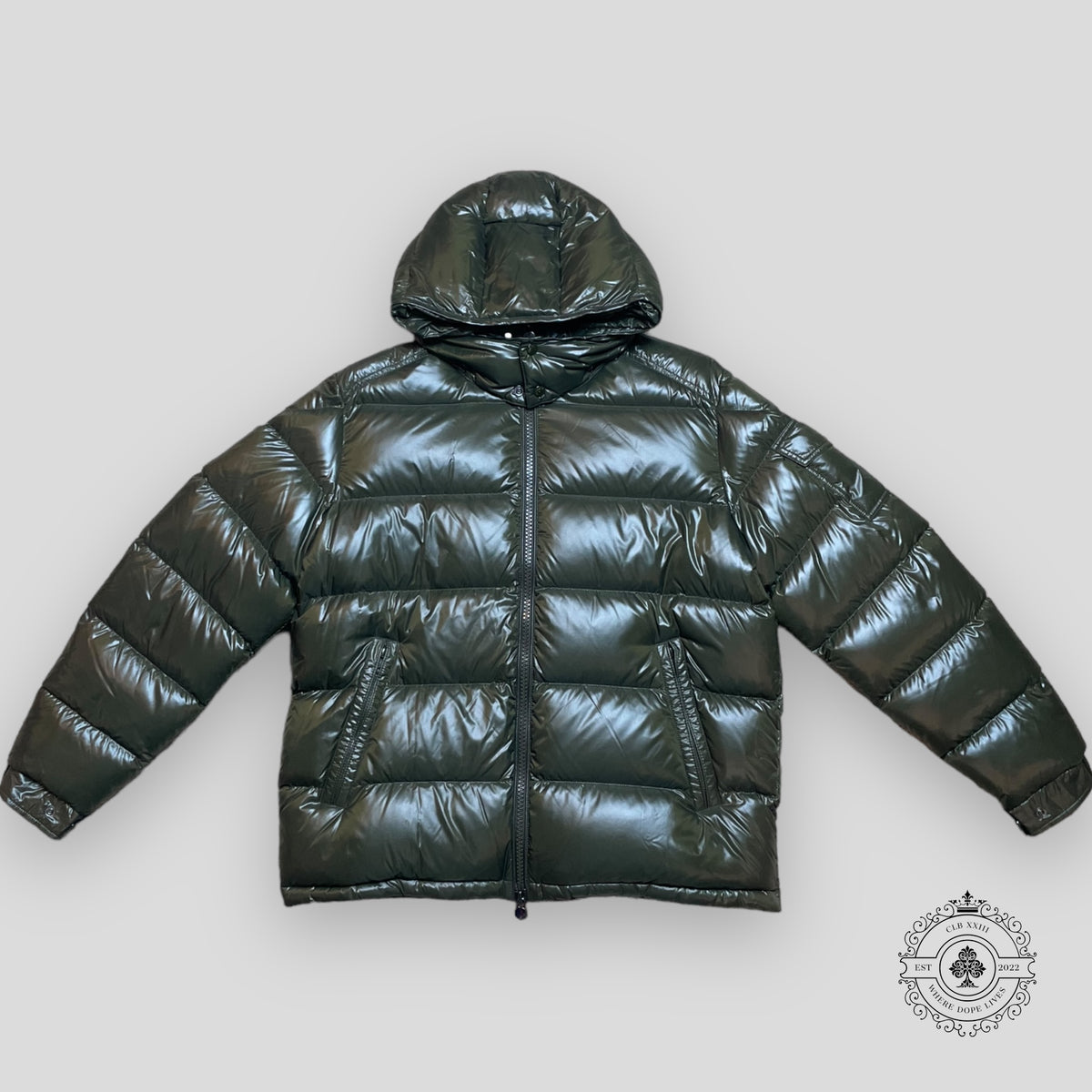 Moncler Puffer Coat in Green