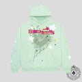Sp5der SP5 Mint Hoodie