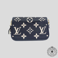 Louis Vuitton Empreinte Giant Monogram Diane Bag in Navy