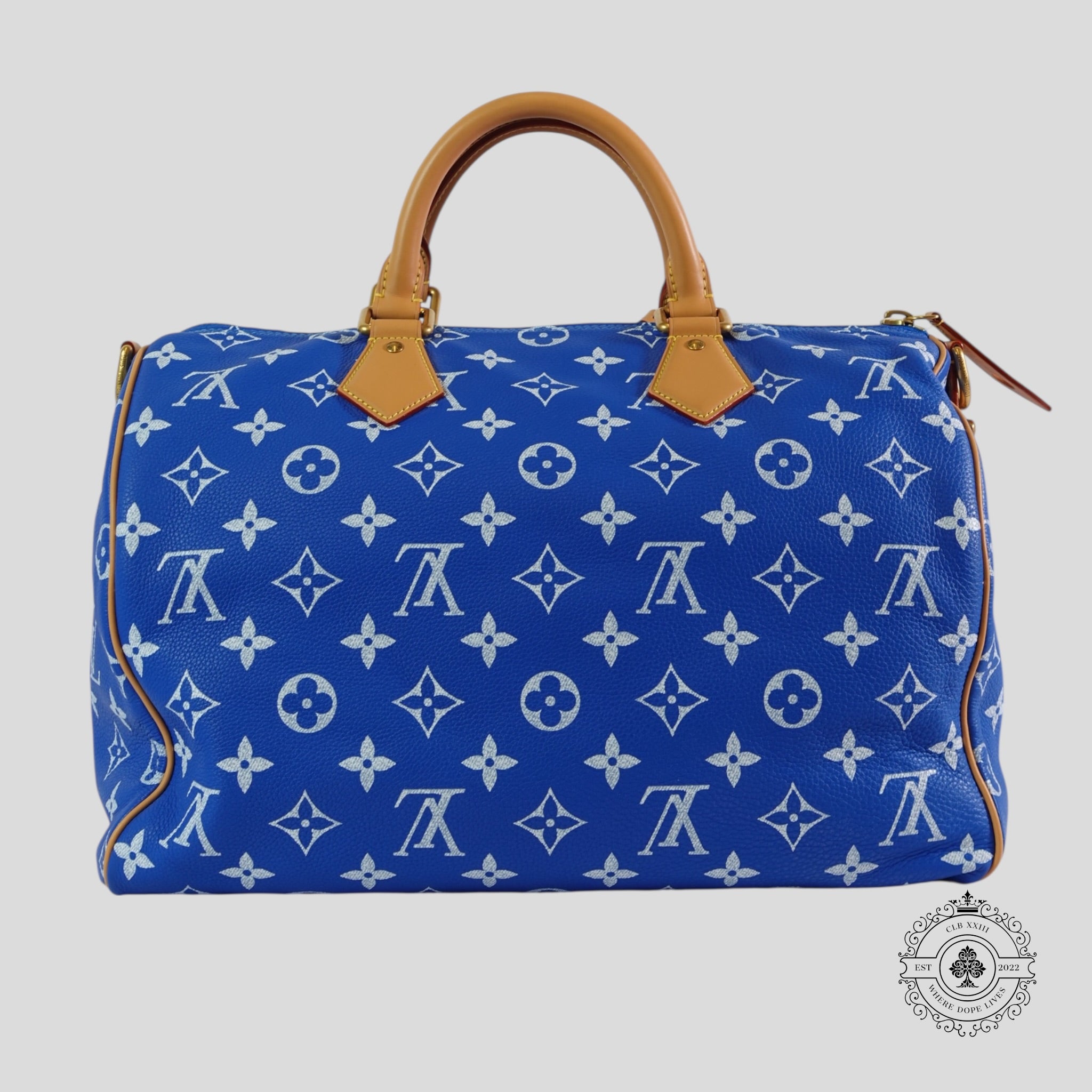 Louis Vuitton Speedy P9 Bandoulière 40 in Blue