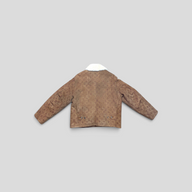 Louis Vuitton Monogram Shearling Jacket